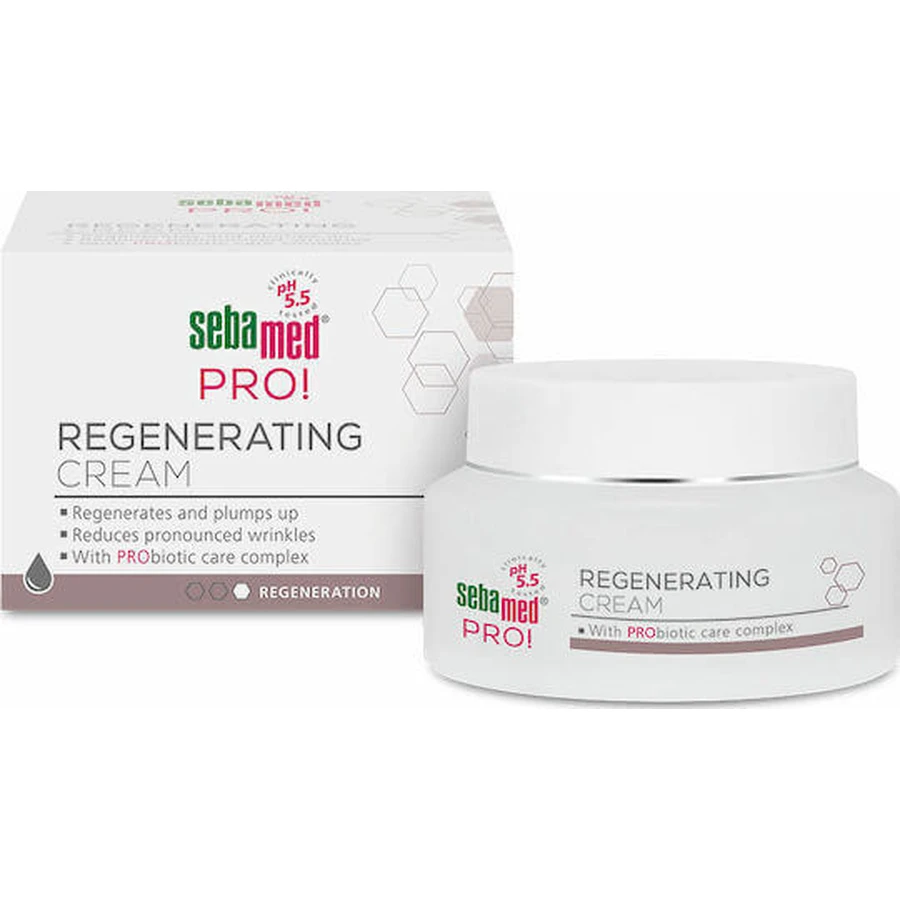 Sebamed Pro! Реконструюючий крем для обличчя проти зморшок з пробіотиками 50мл: ціни та характеристики