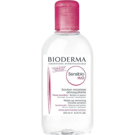 Міцелярна вода для зняття макіяжу з обличчя та очей BioDerma Sensibio H2O Міцелярна вода для зняття макіяжу з обличчя та очей 250 мл: ціни та характеристики