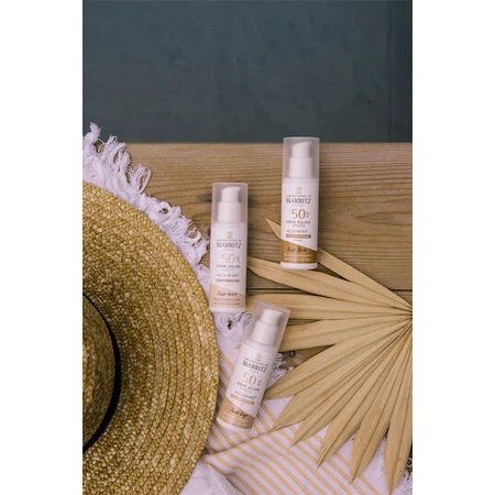 Мінеральний крем для обличчя Laboratories de Biarritz з водостійким сонцезахистом SPF30 з пігментним відтінком 02 Бежевий 50 мл: ціни та характеристики