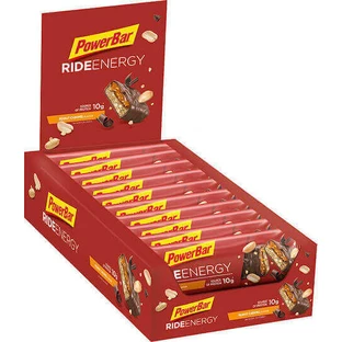 Енергетичні батончики PowerBar Ride з протеїном та арахісовою карамеллю 10г 18х55г