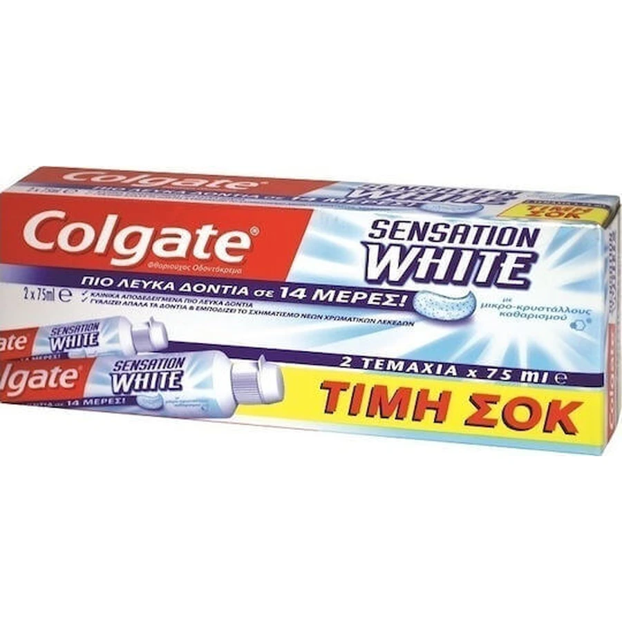Colgate Sensation White Отбеливающая зубная паста 75 мл: цены и характеристики