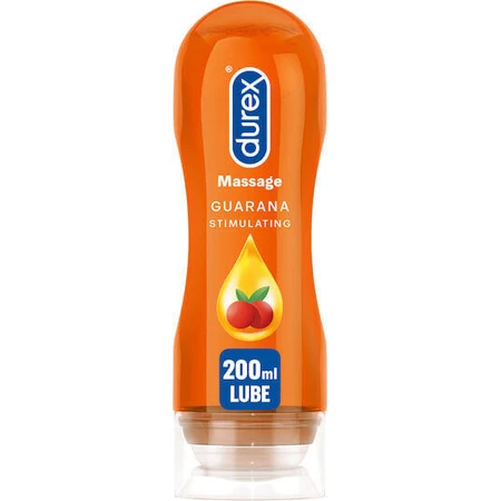 Durex Massage 2 в 1 Гель для вагінальної змазки зі стимулюючим ефектом гуарани 200 мл: ціни та характеристики