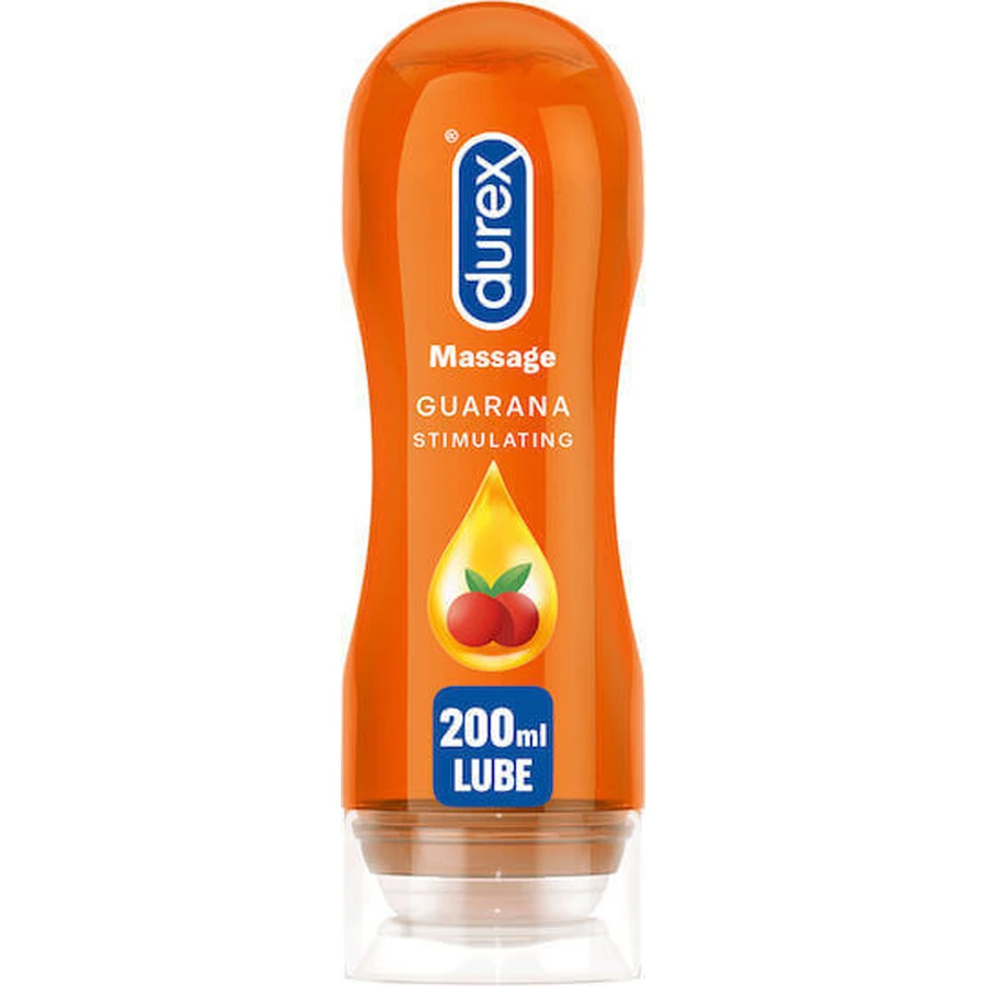 Durex Massage 2 в 1 Гель для вагінальної змазки зі стимулюючим ефектом гуарани 200 мл: ціни та характеристики