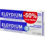 Elgydium Whitening Отбеливающая зубная паста 2х100 мл: цены и характеристики