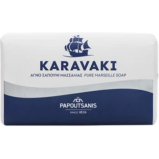 Papoutsanis Soap White Boat Body Bar Soap 125gr