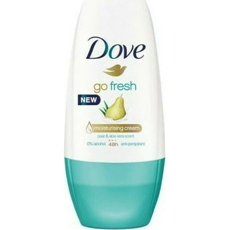 Дезодорант Dove Go Свіжа груша та алое вера дезодорант 48 год рулонний 50мл: ціни та характеристики