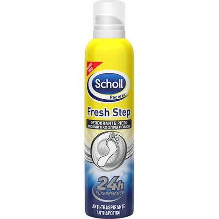 Scholl Fresh Step Дезодорант 24ч спрей от грибка ног 150мл: цены и характеристики