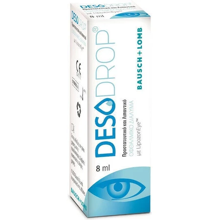 Bausch & Lomb Desodrop глазные капли 8 мл: цены и характеристики