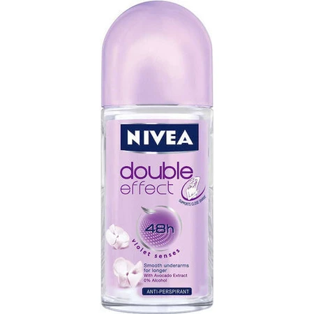Nivea Double Effect Violet Senses Антиперспирант дезодорант 48ч ролл-он 50мл: цены и характеристики