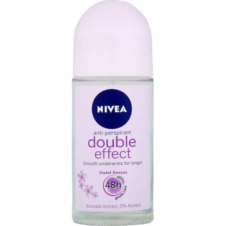 Nivea Double Effect Violet Senses Антиперспирант дезодорант 48ч ролл-он 50мл: цены и характеристики