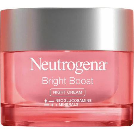 Neutrogena Bright Boost Hydrating and Blemish-Fighting Night Moisturising Face Cream with Hyaluronic Acid 50ml: цены и характеристики
