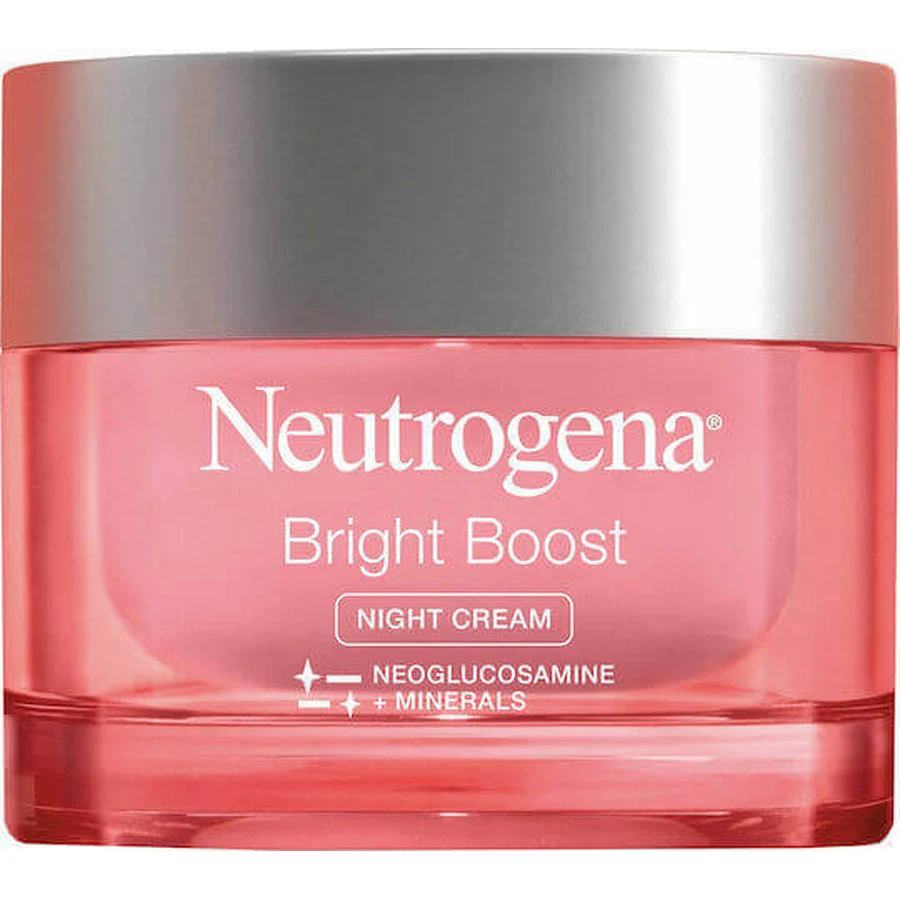 Neutrogena Bright Boost Hydrating and Blemish-Fighting Night Moisturising Face Cream with Hyaluronic Acid 50ml: цены и характеристики
