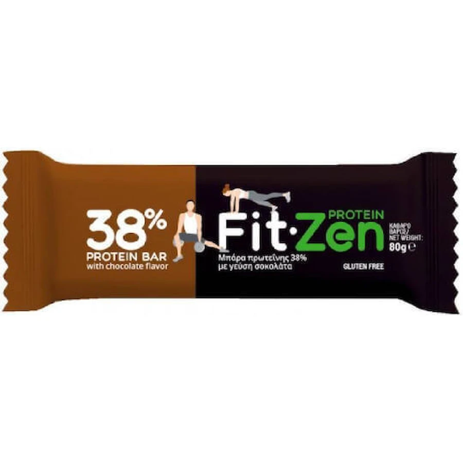 Батончик Naturals Fit-Zen с 38% белка и шоколадным вкусом 80 гр.: цены и характеристики