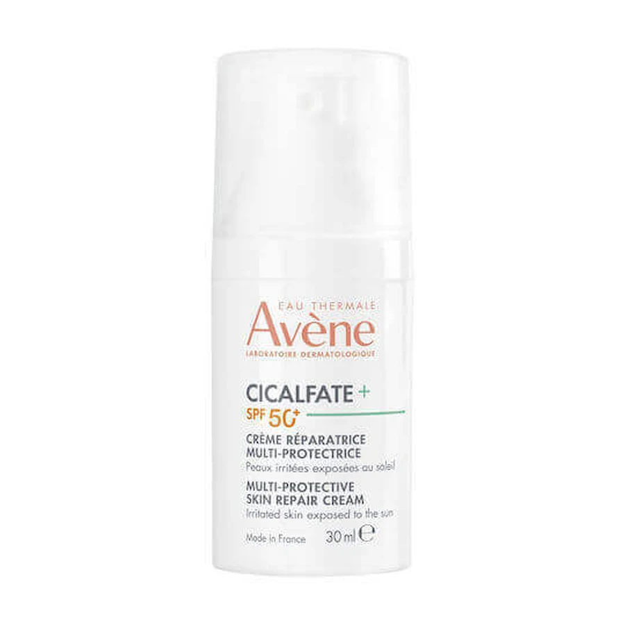 Eau Thermale Avène Cicalfate+ 24h Зволожуючий та відновлюючий денний крем з SPF50 та пантенолом 30мл: ціни та характеристики