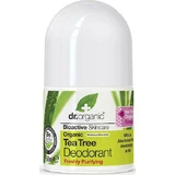 Dr.Organic Tea Tree Натуральний дезодорант-рулон Dr.Organic Tea Tree без вмісту алюмінію 50 мл