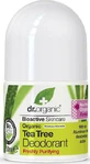 Dr.Organic Tea Tree Чайное дерево Натуральный роликовый дезодорант без алюминия 50 мл