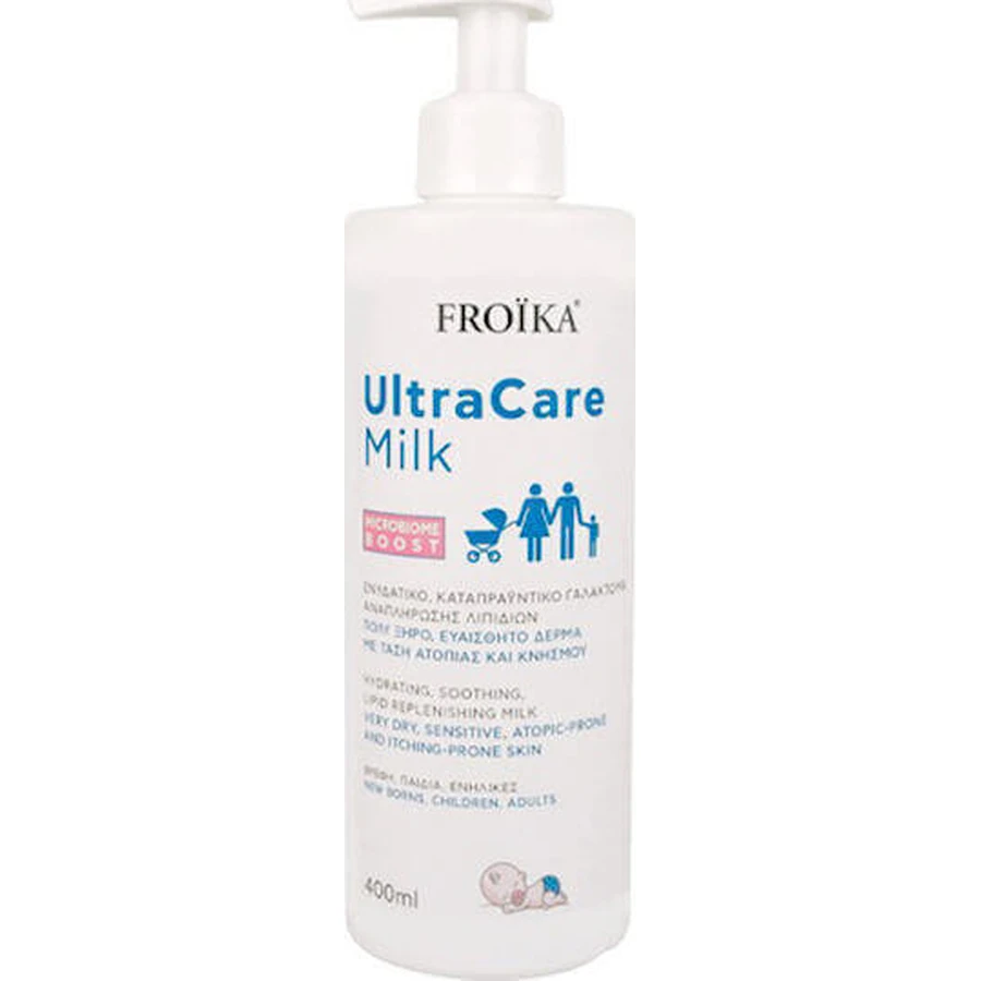 Froika Ultra Care Milk Увлажняющий лосьон для тела для атопичной кожи 400 мл: цены и характеристики