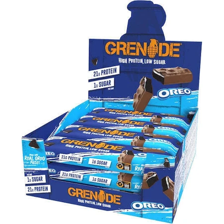 Гранатові вуглеводні батончики Killa з 18,3% білка та смаком Oreo 12x60гр: ціни та характеристики
