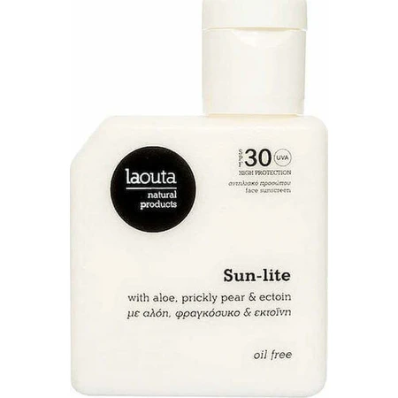 Laouta Natural Products Sun-lite Сонцезахисний крем для обличчя SPF30 50мл: ціни та характеристики