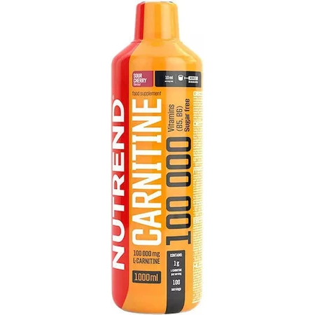 Nutrend Carnitine с карнитином 100000 мг и вкусом горькой вишни 1000 мл: цены и характеристики