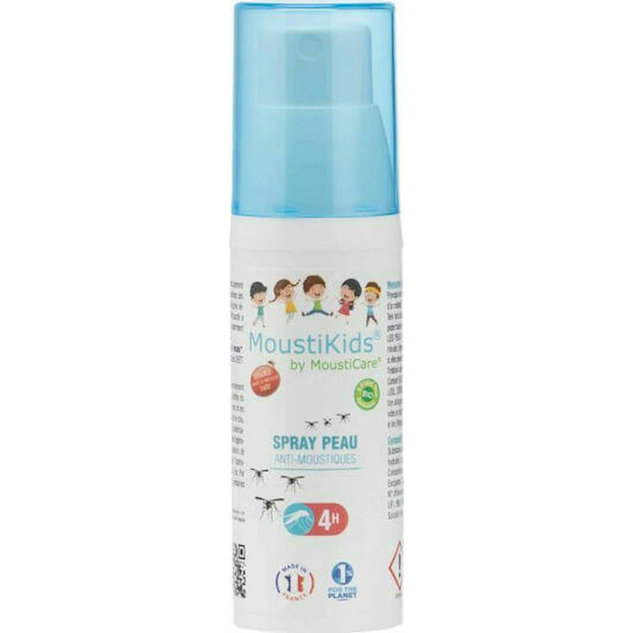 MoustiCare MoustiKids MoustiKids Лосьйон проти комарів для захисту шкіри від комарів у тубі для дітей 30 мл: ціни та характеристики