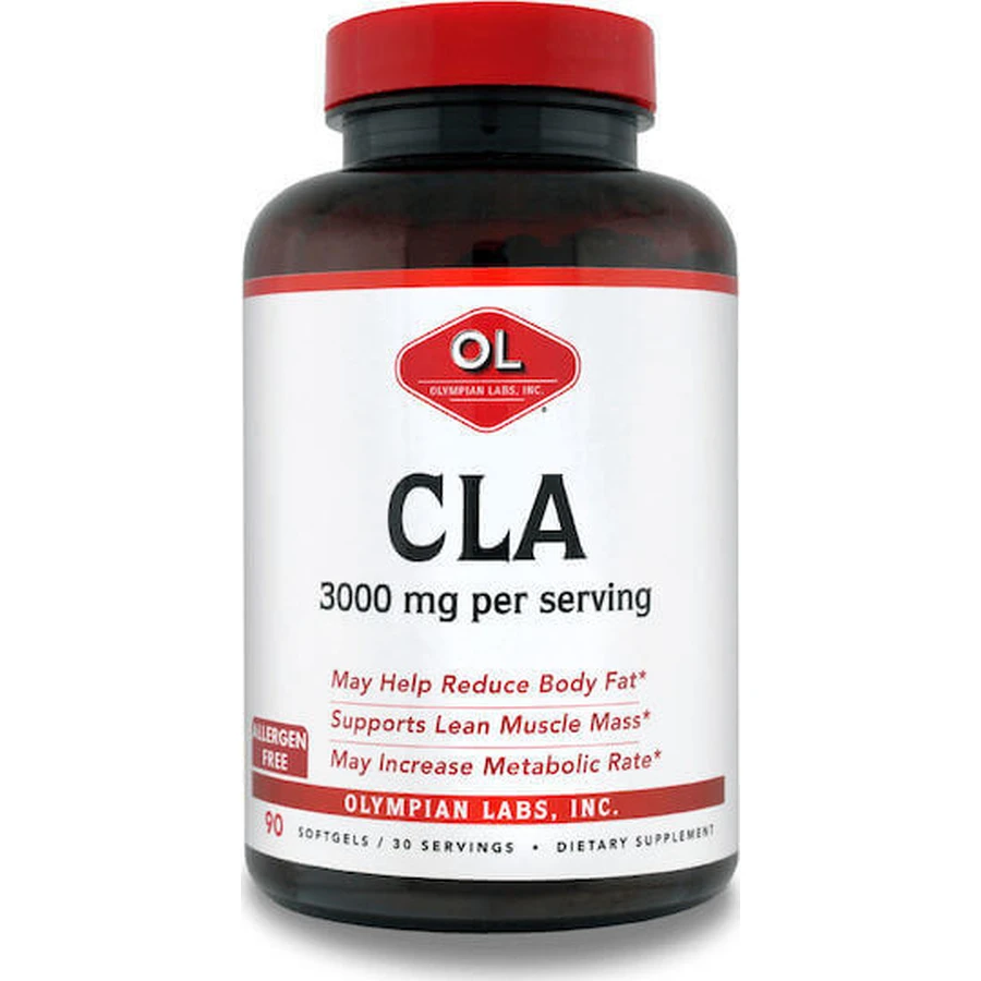 Olympian Labs CLA 3000 мг с ароматизатором без вкуса 90 софтгелей: цены и характеристики