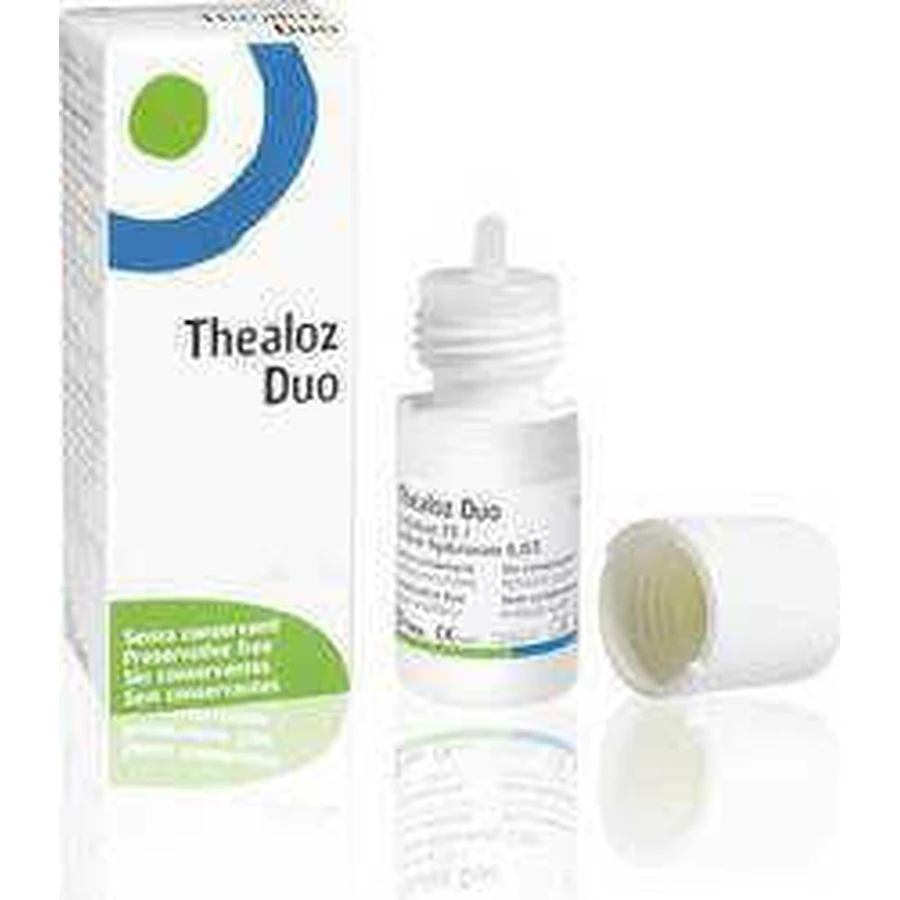 Краплі очні з гіалуроновою кислотою Thea Pharma Hellas Thealoz від сухості очей 10мл: ціни та характеристики