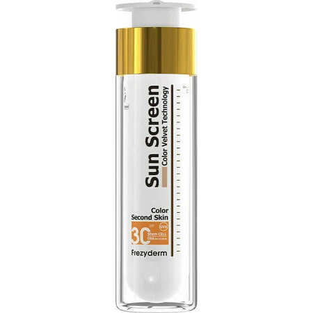 Frezyderm Sun Screen Color Velvet Водостойкий солнцезащитный крем для лица SPF30 с пигментом 50 мл: цены и характеристики