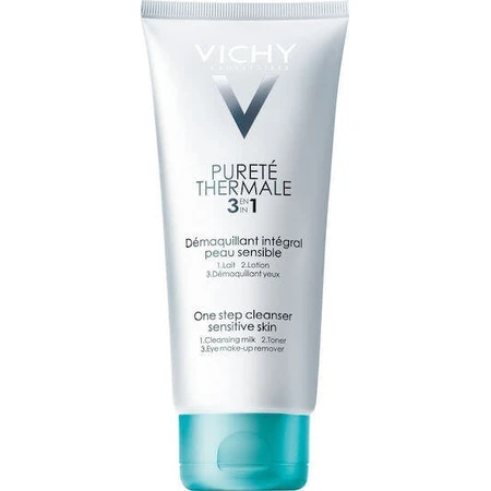 Vichy Purete Thermale 3 в 1 Емульсія для зняття макіяжу з обличчя та очей 200 мл: ціни та характеристики