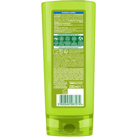 Зволожуючий кондиціонер Garnier Fructis Сила та блиск для всіх типів волосся 200 мл: ціни та характеристики