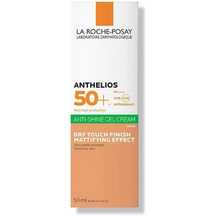 La Roche Posay Anthelios XL Dry Touch Анти-блиск водостійкий гель для обличчя з пігментом SPF50 50 мл