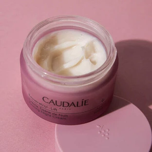 Caudalie Resveratrol-Lift Антивіковий і тонізуючий нічний крем для обличчя з гіалуроновою кислотою та колагеном 50 мл