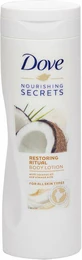 Dove Nourishing Secrets Restoring Ritual Увлажняющий лосьон для тела с ароматом кокоса для сухой кожи 400 мл