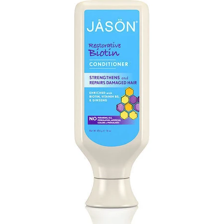 Jason Restorative Biotin Біотиновий кондиціонер для зміцнення та реконструкції/живлення для всіх типів волосся 473 гр 473 мл: ціни та характеристики