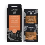 Apivita Express Beauty Абрикосовий скраб-гель для обличчя для нормальної/сухої шкіри 16мл: ціни та характеристики