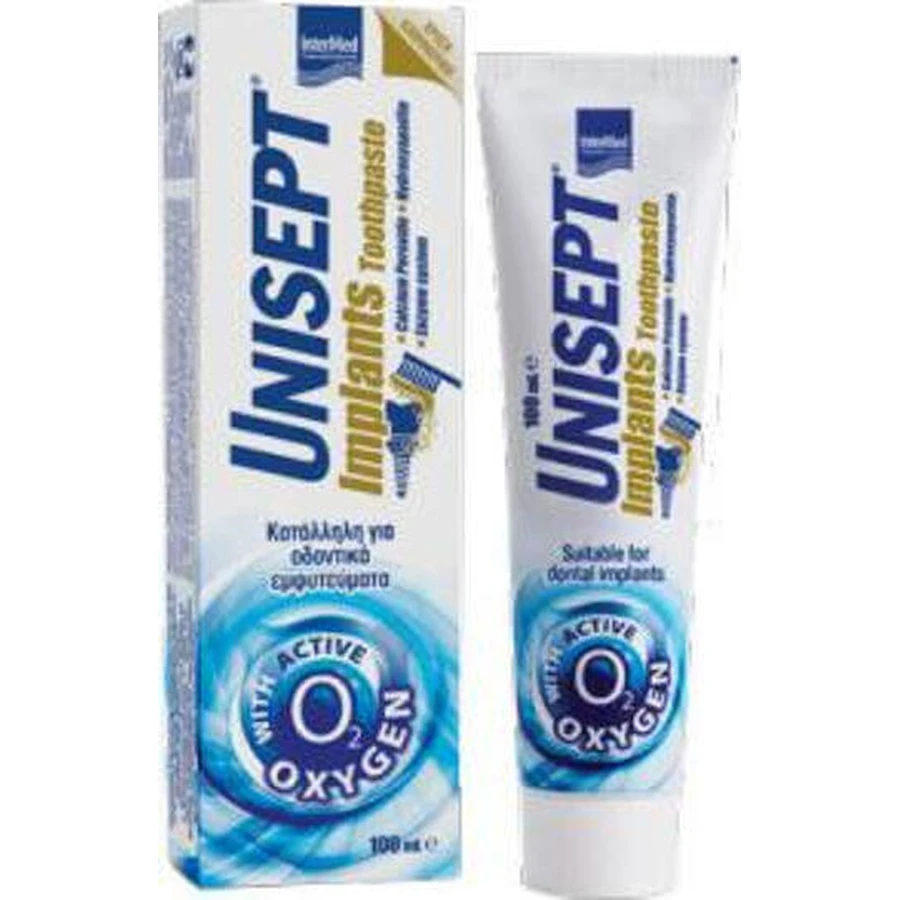 InterMed Unisept Implants Зубная паста 100 мл: цены и характеристики
