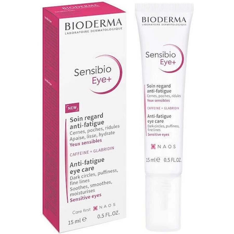 Крем для чутливої шкіри навколо очей Bioderma Sensibio Eye+ проти зморшок 15 мл: ціни та характеристики