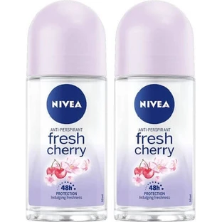 Nivea Fresh Cherry Дезодорант 48ч ролл-он 2х50мл
