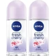 Nivea Fresh Cherry Дезодорант 48ч ролл-он 2х50мл