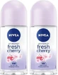 Дезодорант Nivea Fresh Cherry Дезодорант-рулон 48 год 2х50мл