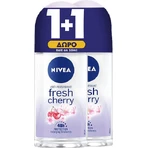 Nivea Fresh Cherry Дезодорант 48ч ролл-он 2х50мл: цены и характеристики