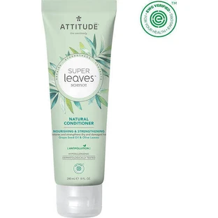 Відновлювальний/живильний кондиціонер Attitude Super Leaves з олією виноградних кісточок та оливковою олією Ліскмі 240 мл