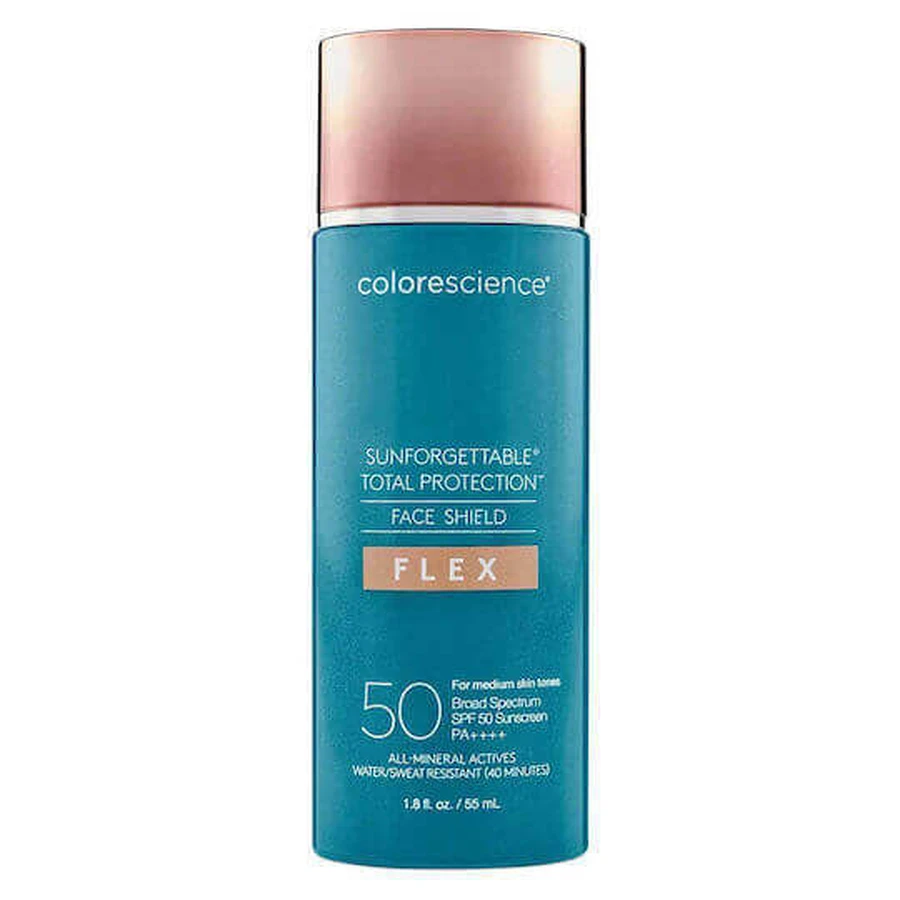 Colorescience Sunforgettable Sunforgettable Total Protection Water Resistant Face Sun Cream SPF50 with Pigment Light 55ml: цены и характеристики