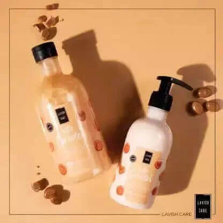 Зволожуючий крем для тіла Lavish Care Sugar Toffee Crush з карамельним смаком 300мл: ціни та характеристики
