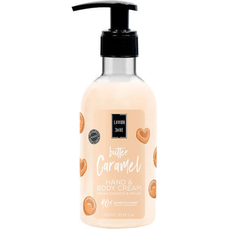 Зволожуючий крем для тіла Lavish Care Sugar Toffee Crush з карамельним смаком 300мл: ціни та характеристики