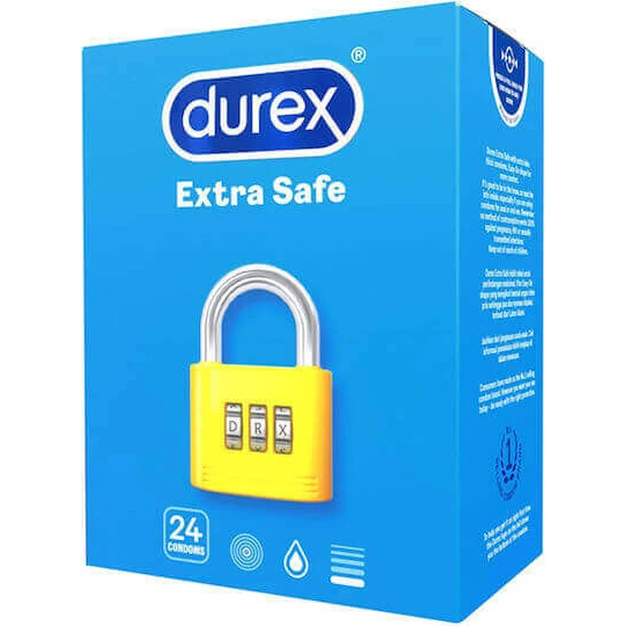 Durex Prezervative Extra Safe 24шт: ціни та характеристики