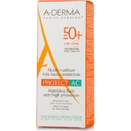 A-Derma Матуючий флюїд Protect AC Сонцезахисний крем для обличчя SPF50 40 мл: ціни та характеристики