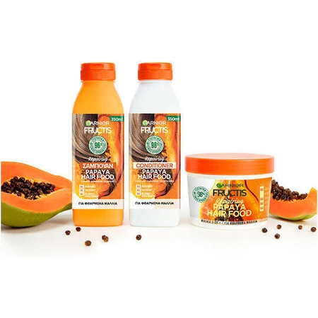 Garnier Fructis Papaya Живильний кондиціонер для відновлення/живлення волосся для всіх типів волосся 350 мл: ціни та характеристики