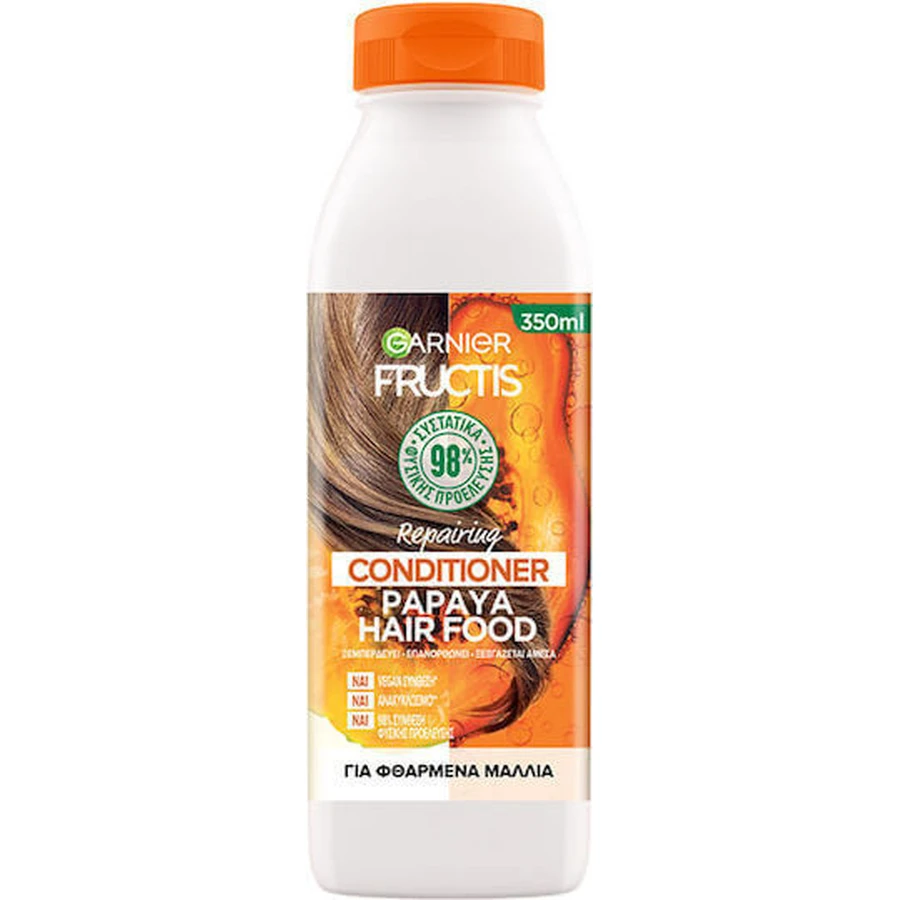 Garnier Fructis Papaya Живильний кондиціонер для відновлення/живлення волосся для всіх типів волосся 350 мл: ціни та характеристики