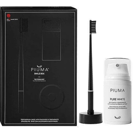 Зубна паста Feather Pure White від карієсу як зубна щітка Medium Perfect Black 75 мл: ціни та характеристики
